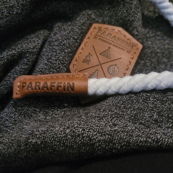 Paraffin Platinum Grey Heathered Hoodie M - Picture 8 of 9